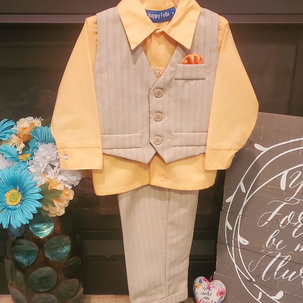 Toddler Boys 3PC Easter Suit